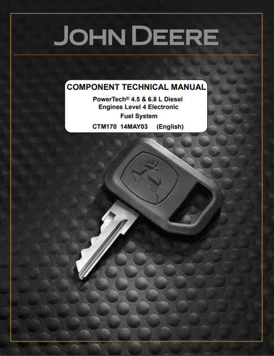 Manual Componentes y Reparación Motores John Deere Diesel 4.5L- 6.8L