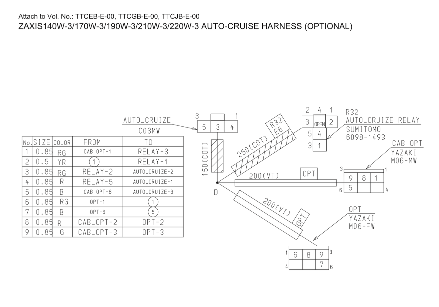 Manual Diagrama Eléctrico Cargador Hitachi ZX170W-3