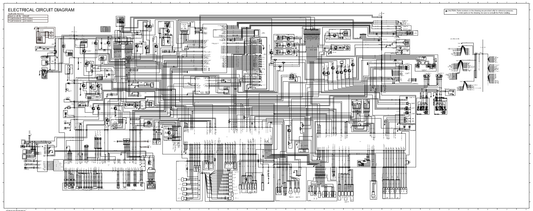 Manual Diagrama Eléctrico Excavadora sobre Ruedas Hitachi ZX 170W-6