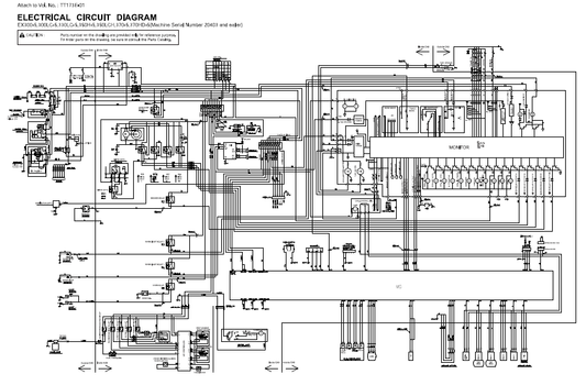 Manual Diagramas Electricos Completos de la Maquina Hitachi EX300-5, EX300LC-5, EX330LC-5, EX330H-5, EX330LCH-5, EX370-5, EX370HD-5