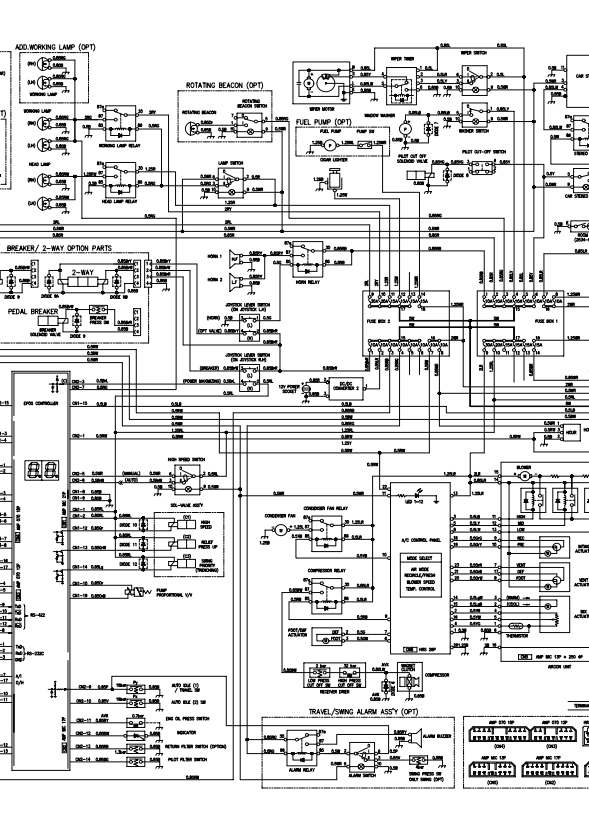 Manual Diagramas Eléctricos Excavadora Daewoo Solar 225LC-V
