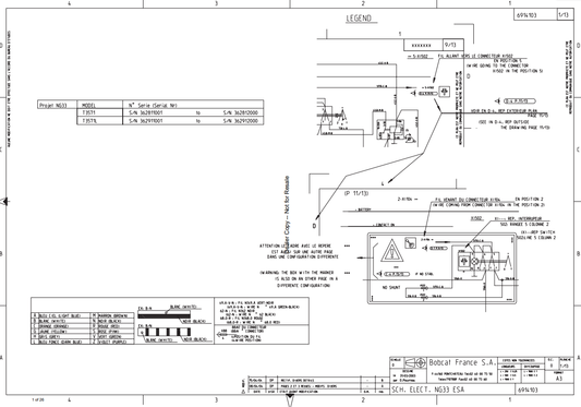 Manual Diagramas Electricos Manipulador Telescopico Bobcat T3571L
