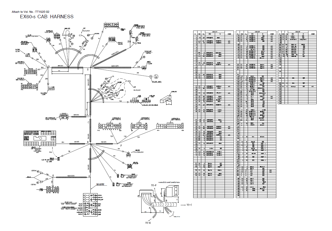 Manual Diagramas Eléctricos e Hidraúlicos Excavadora Hitachi EX60-5