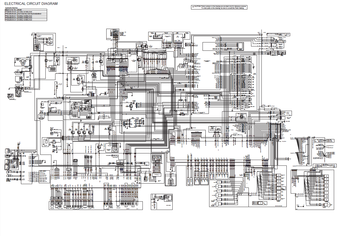 Manual Diagramas Eléctricos e Hidraúlicos Excavadora Hitachi ZX190-6 a ZX350-6