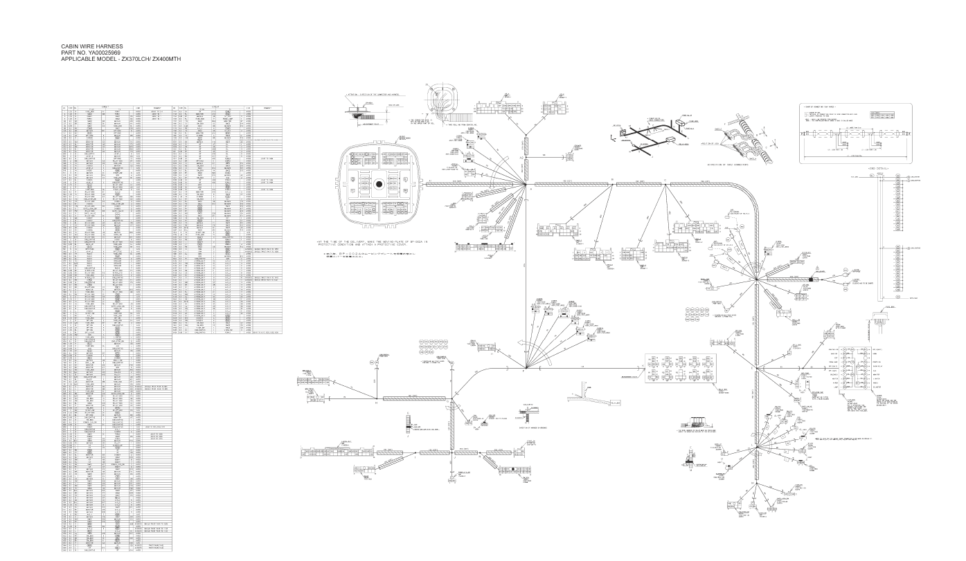 Manual Diagramas Eléctricos e Hidraúlicos Excavadora Hitachi ZX370, ZX400 GI