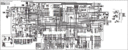 Manual Diagramas de Circuitos Eléctricos Excavadora Hitachi ZX140W-5B, ZX170W-5B, ZX190W-5B, ZX220W-5B
