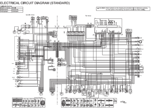 Manual Diagramas de Circuitos Eléctricos Excavadora Hitachi ZX38U-5A