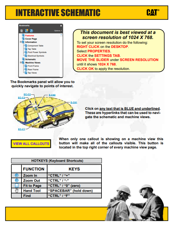 Manual Esquemático Sistema Eléctrico  Minicargador Caterpillar 246C, 256C, 262C, 272C y Cargador Multiterreno Caterpillar 277C, 287C, 297C