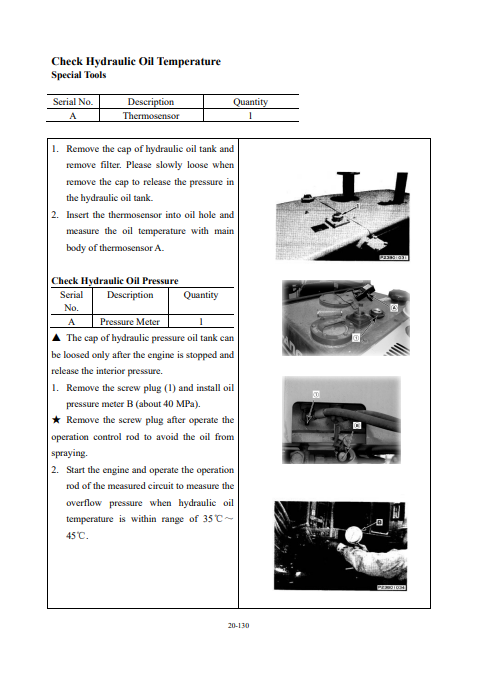 Manual Intalación y Mantenimiento Motoniveladora Hyundai HG130