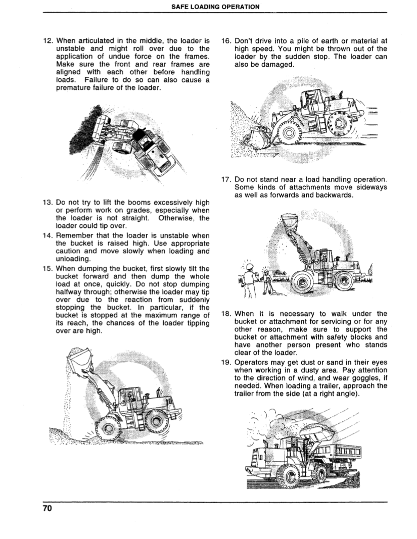 Manual Operación Cargador Hitachi LX300-7