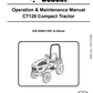 Manual Operación y Mantenimiento Tractor Compacto Bobcat CT120