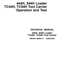 Manual Operación y Prueba Cargador John Deere 444H, 544H , TC44H, TC54H