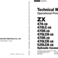 Manual Principios Operativos Excavadora Hidráulica Hitachi ZX 470-5B 470LC-5B 470H-5B 470LCH-5B 470R-5B 470LCR-5B 520LCH-5B
