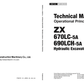 Manual Principios Operativos Excavadora Hidráulica Hitachi ZX 670LC-5A 690LCH-5A