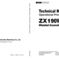 Manual Principios Operativos Excavadora sobre Ruedas Hitachi ZX190W-6