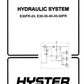 Manual Sistema Hidraúlico Montacarga Hyster  E30FR-24, E30-35-40-45-50FR