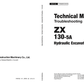 Manual Solución de Problemas Excavadora Hidráulica Hitachi ZW 130-5A