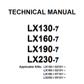 Manual Técnico Cargador Hitachi LX110-7, LX130-7, LX160-7, LX190-7, LX230-7