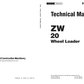 Manual Técnico Cargador Hitachi ZW20