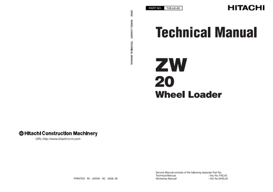 Manual Técnico Cargador Hitachi ZW20