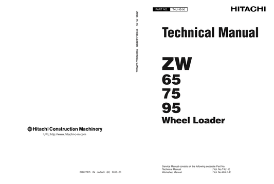 Manual Técnico Cargador Hitachi ZW 65, 75, 95