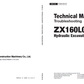 Manual Técnico Excavadora Hitachi ZX160LC-5G