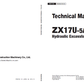 Manual Técnico Excavadora Hitachi ZX17U-5A