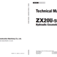 Manual Técnico Excavadora Hitachi ZX20U-5B