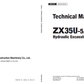 Manual Técnico Excavadora Hitachi ZX35U-5A
