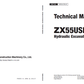 Manual Técnico Excavadora Hitachi ZX55USR-5A