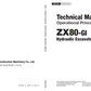 Manual Técnico Excavadora Hitachi ZX80-GI