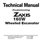 Manual Técnico Excavadora Hitachi ZX160W