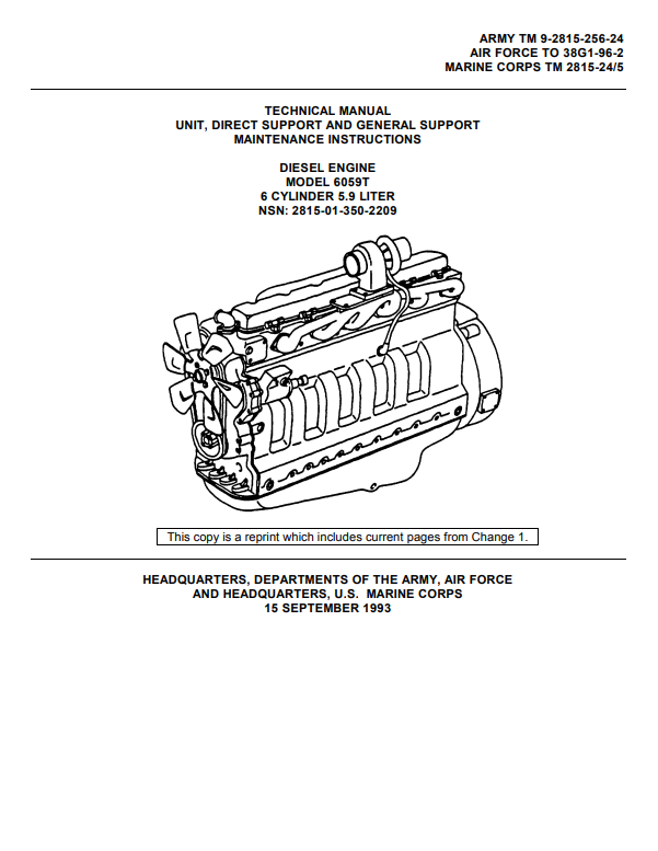 Manual Tecnico Motor Diesel John Deere 6059T