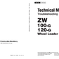 Manual Técnico de Solución de Problemas Cargador Hitachi ZW 100G ZW120G