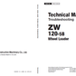 Manual Técnico de Solución de Problemas Cargador Hitachi ZW120-5B