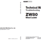 Manual Técnico de Solución de Problemas Cargador Hitachi ZW80-90