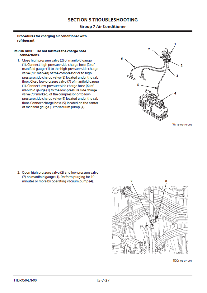 Manual Técnico de Solución de Problemas Excavadora Hibrida Hitachi ZH210-6 ZH210LC-6