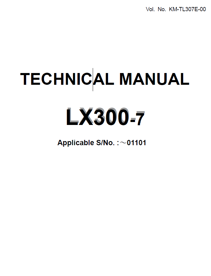 Manual Técnico y de Entrenamiento Cargador Hitachi LX300-7