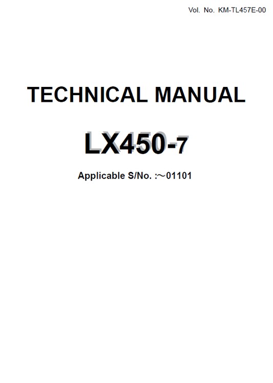 Manual Técnico y de Entrenamiento Cargador Hitachi LX450-7