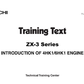 Manual de Entrenamiento Motor Hitachi ZX-3 Series 4HK1, 6HK1