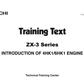 Manual de Entrenamiento Motor Isuzu ZX-3 Series 4HK1, 6HK1
