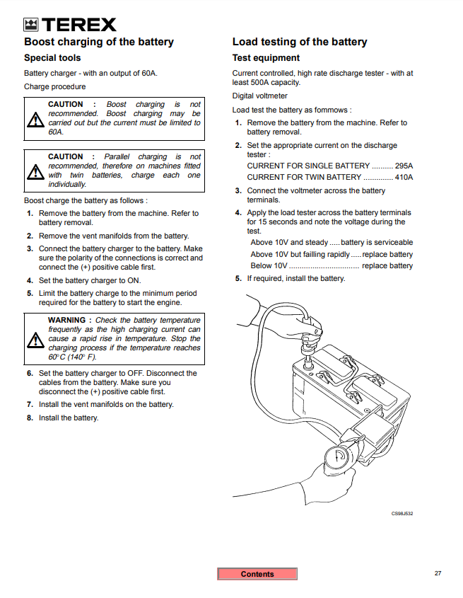 Manual de Entrenamiento Retroexcavadora Terex BHL