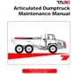 Manual de Mantenimiento Camión Articulado Terex TA30