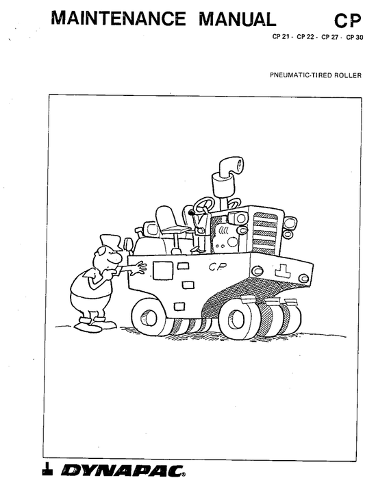 Manual de Mantenimiento Vibrocompactador Dynapac CP21 - CP22 - CP27 - CP30