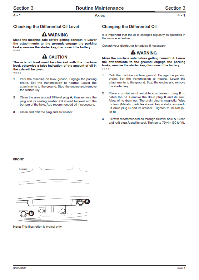 Manual de Montaje de Pivote Alto JCB SD55 Power Track Pod