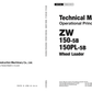 Manual de Operación Cargador Hitachi ZW 150-5B, 150PL-5B