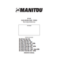 Manual de Operación Telehandler Manitou ML 635 - MT 1740