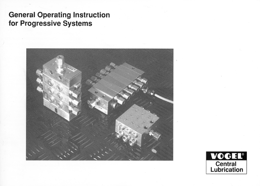 Manual de Operación e Instrucciónes Para Sistemas Progresivos Vogel