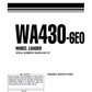 Manual de Operación y Manteniento Cagador Komatsu WA430-6E0 - H60266