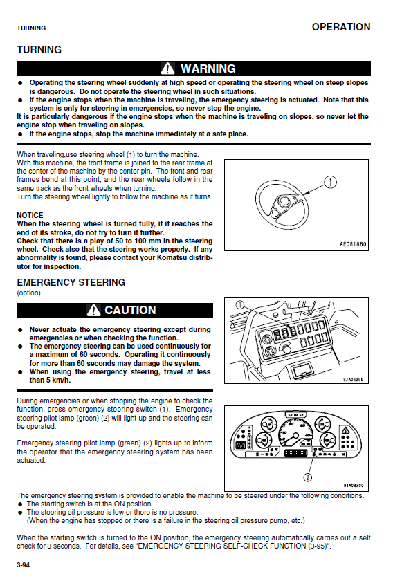 Manual de Operación y Manteniiento Cargador Komatsu WA380-5H - WA380H50051
